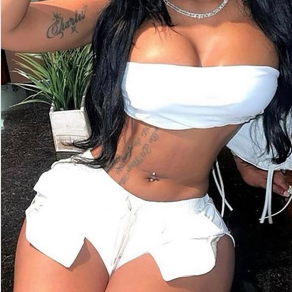 Baddie PU Shorts